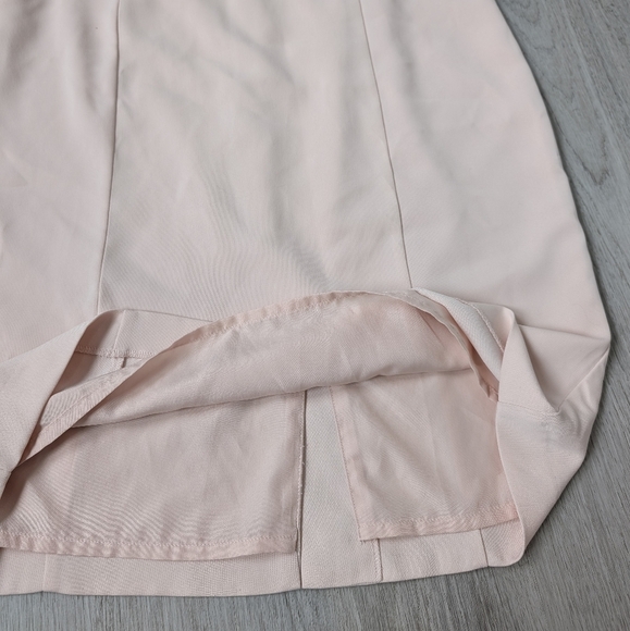 Ann Taylor Factory Light Pink Puff Sleeve Dress Size 2 - Picture 7 of 8